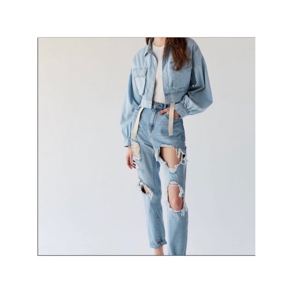 Urban outfitters BDG Puff Sleeve cropped jacket - Picture 4 of 4